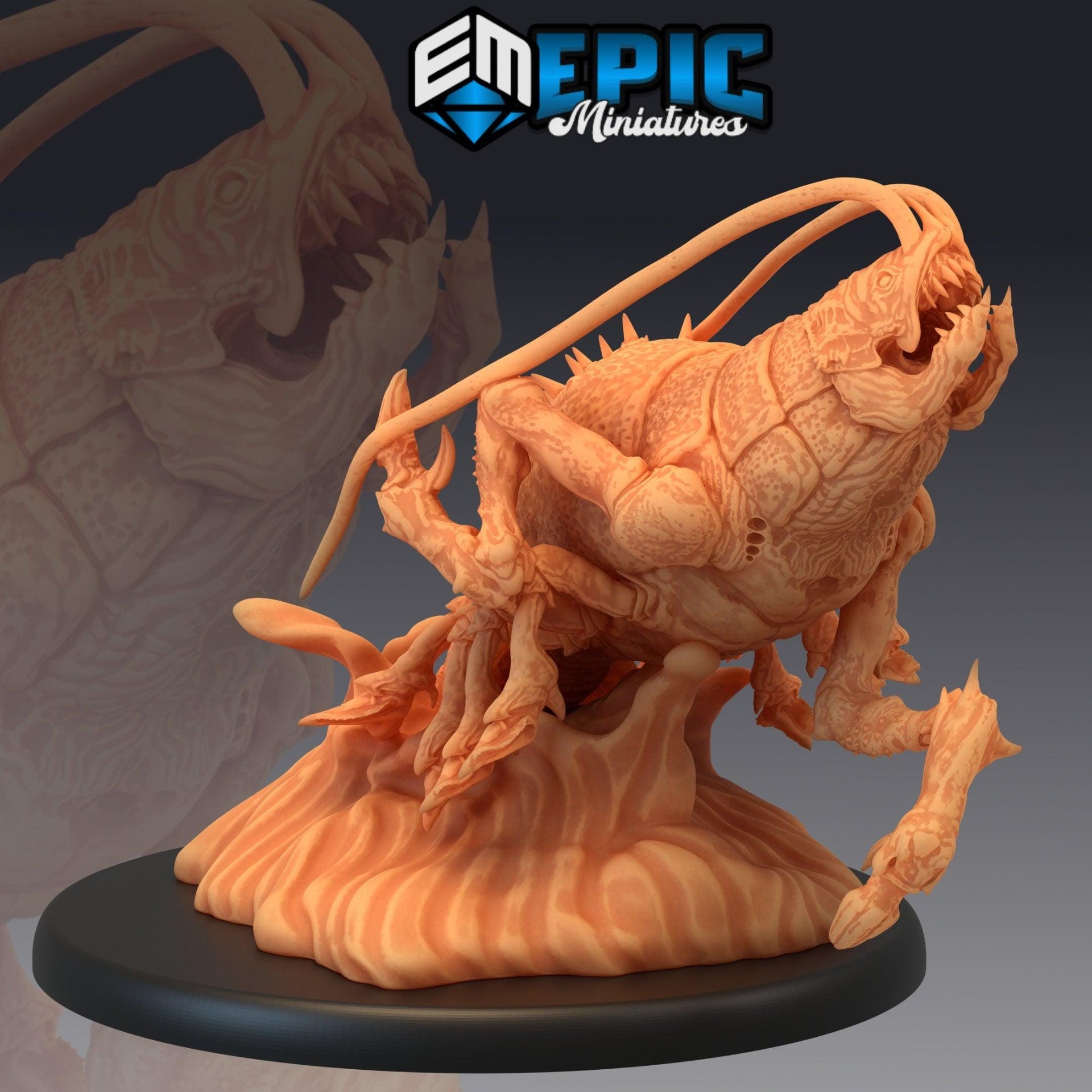 Giant Thermal Shrimp - Epic Miniatures