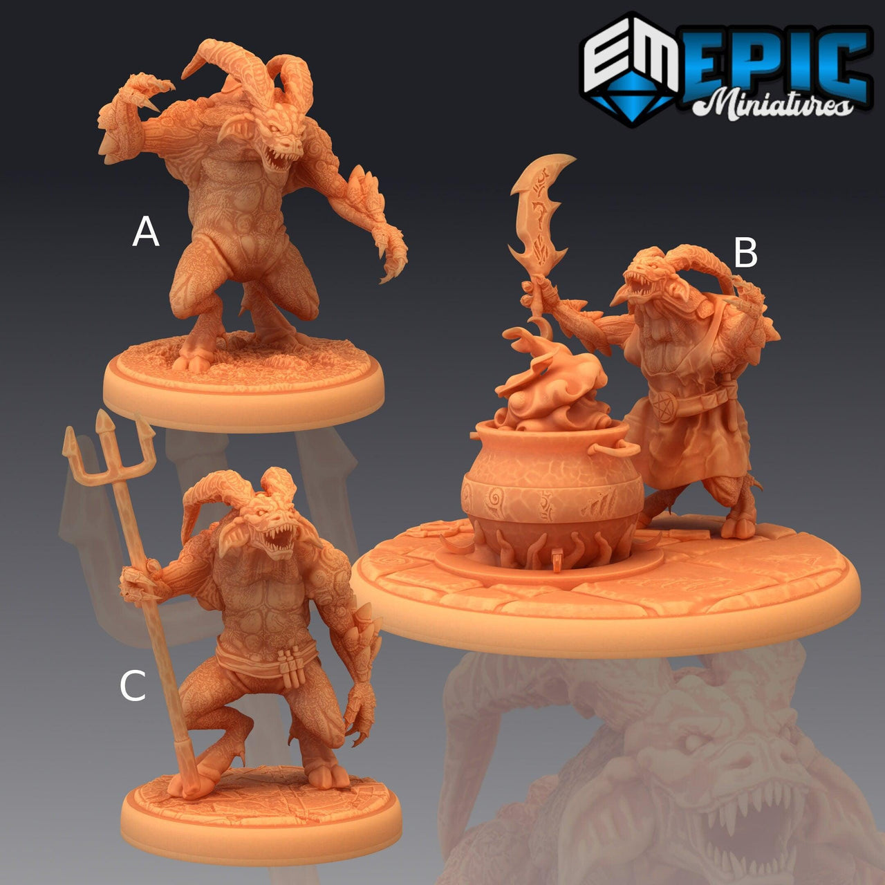 Horned Devil - Epic Miniatures