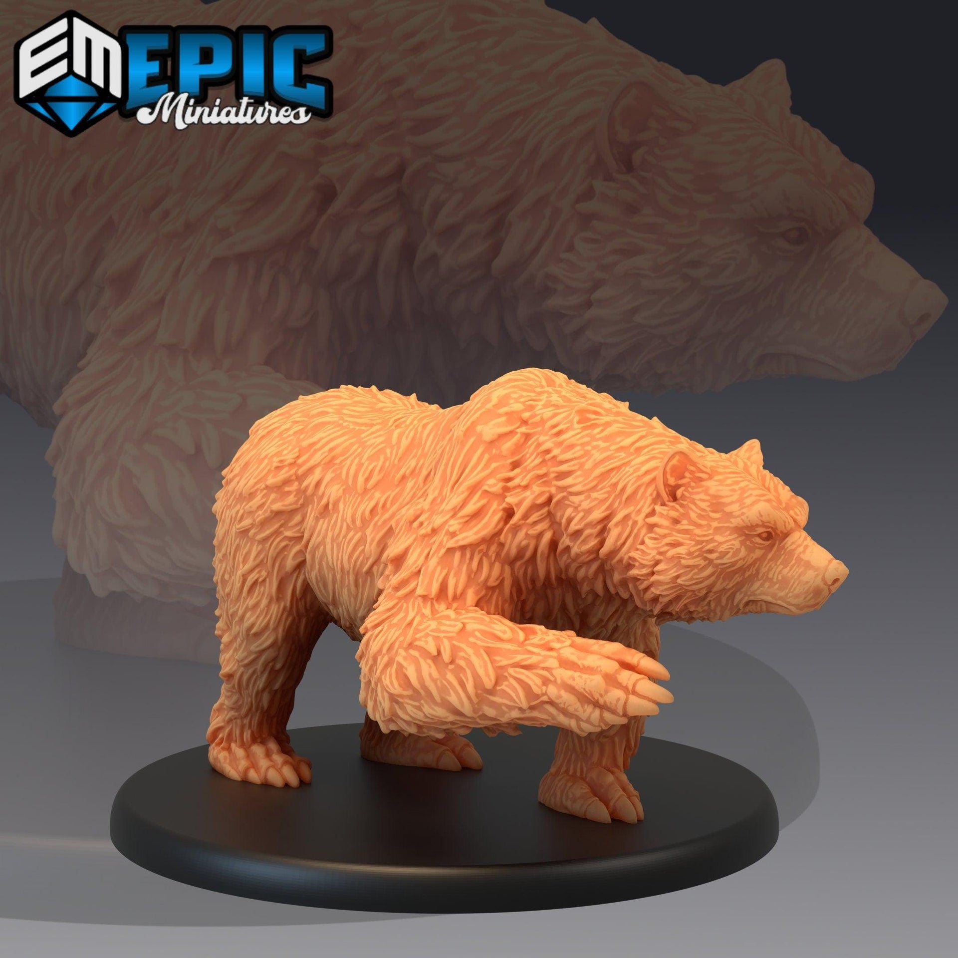 Grizzly Bear - Epic Miniatures