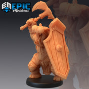 Hippo Warrior - Epic Miniatures