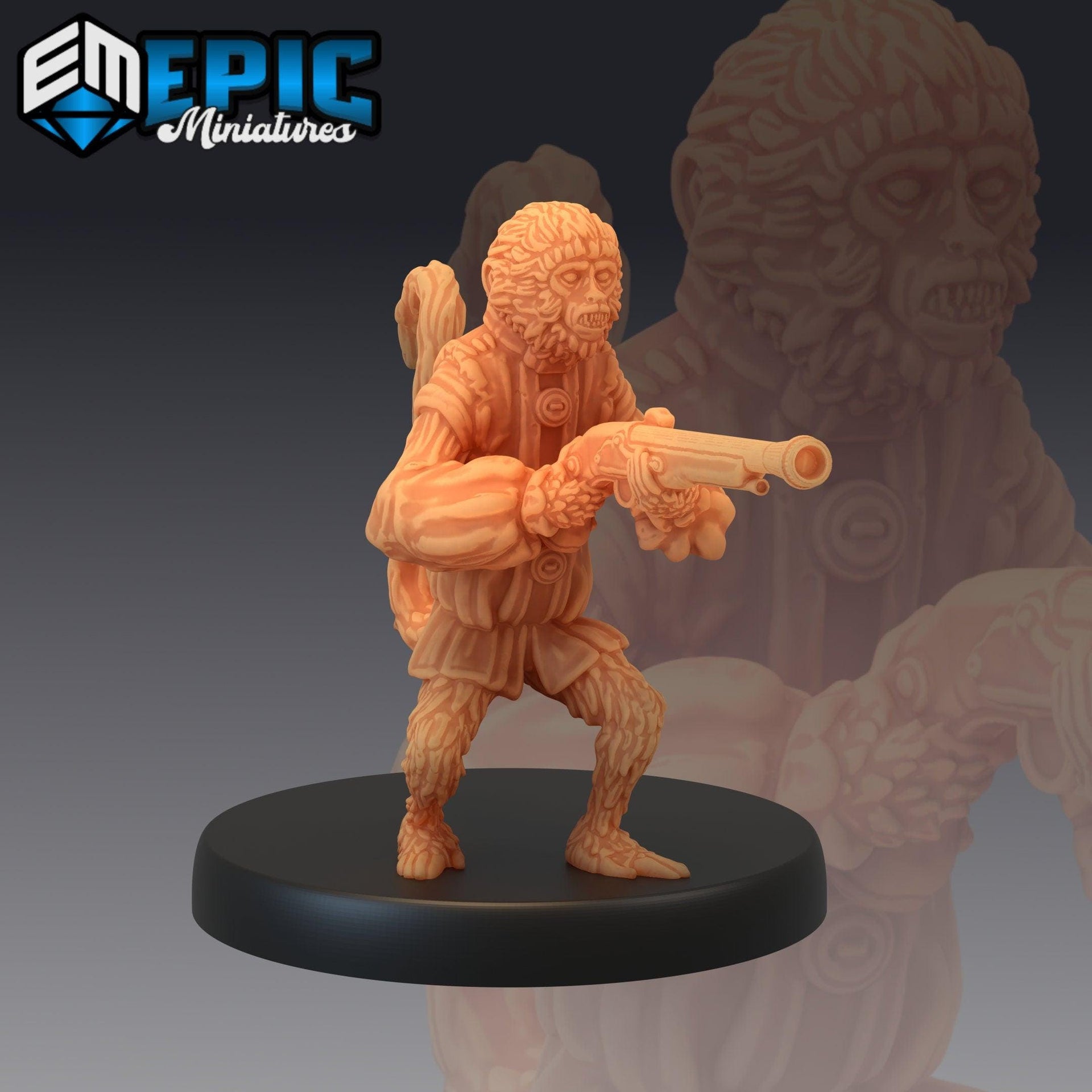 Pirate Monkey - Epic Miniatures