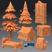 Mimics and Props 2- Epic Miniatures