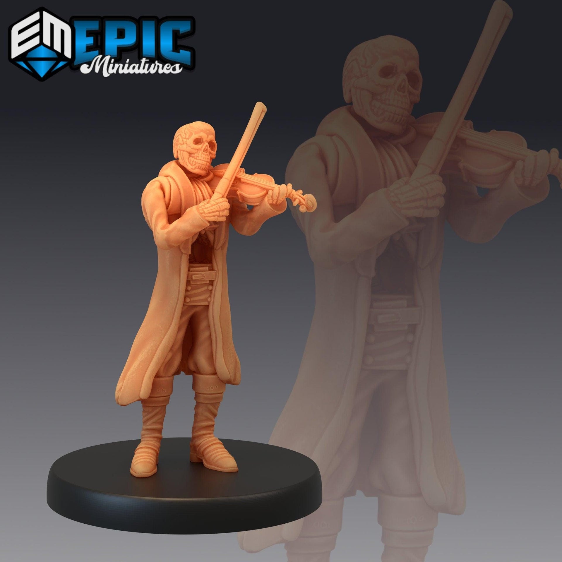 Skeleton Musician - Epic Miniatures