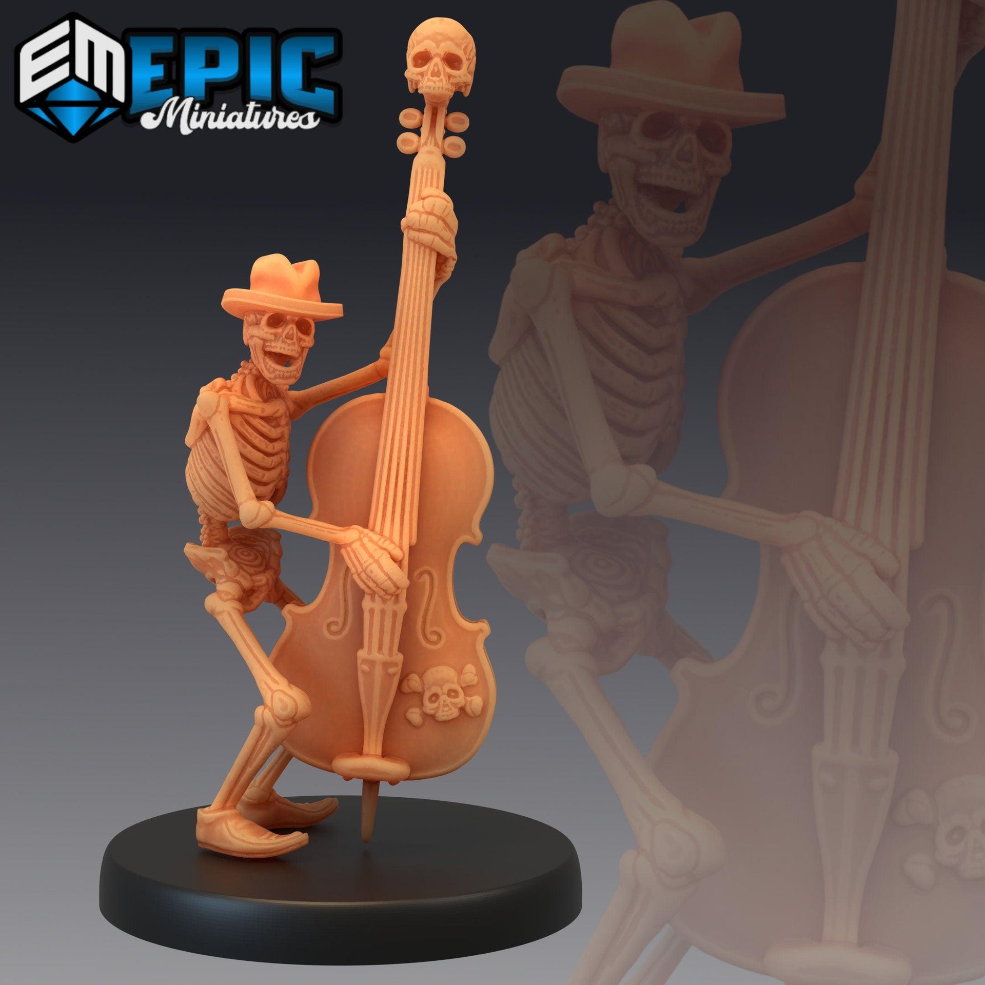 Skeleton Musician - Epic Miniatures