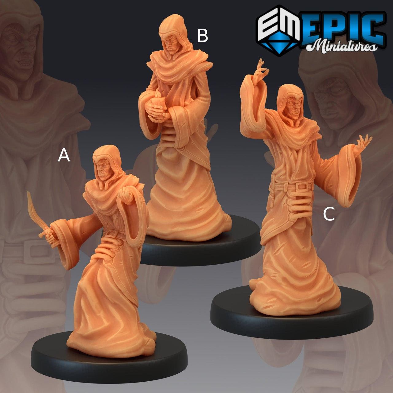 Yellow Cultist - Epic Miniatures