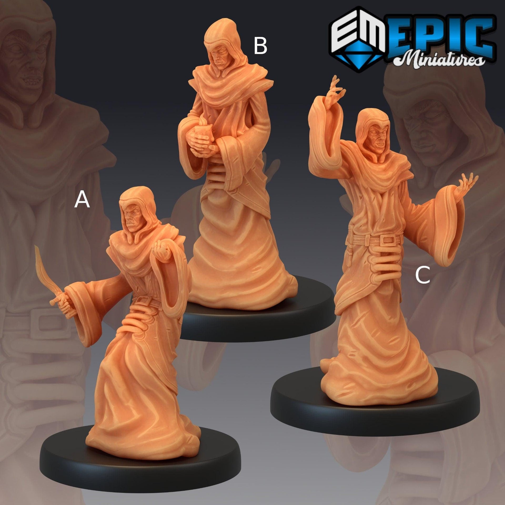 Yellow Cultist - Epic Miniatures