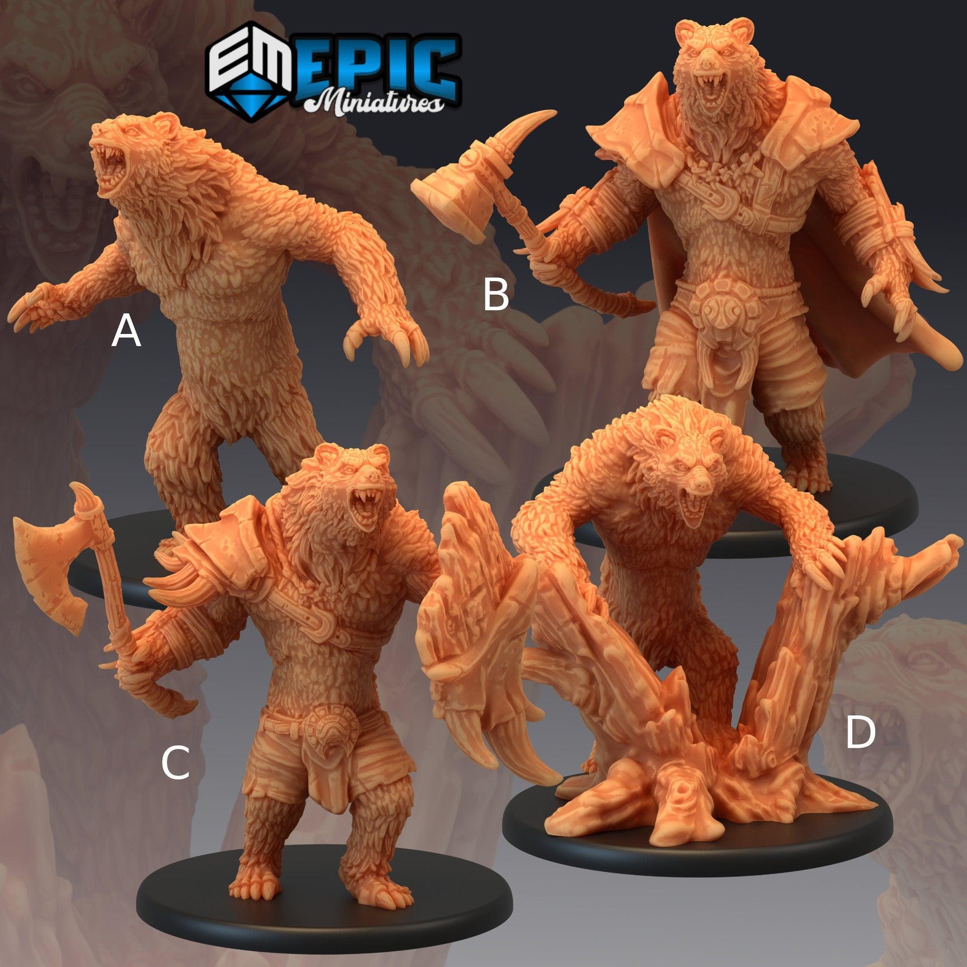 WereBear - Epic Miniatures