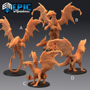 Yellow Dragon - Epic Miniatures