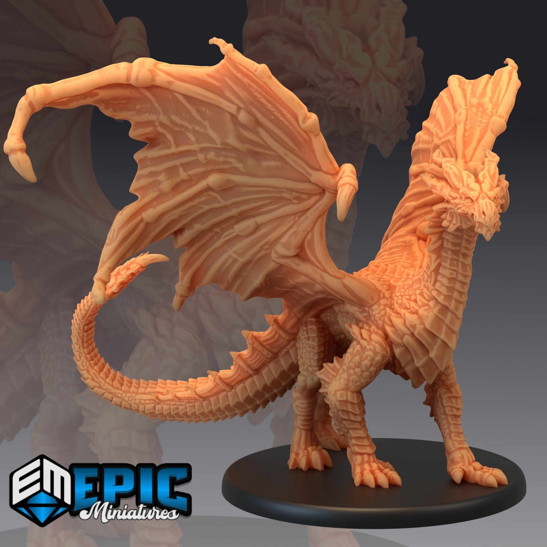 Yellow Dragon - Epic Miniatures