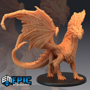 Yellow Dragon - Epic Miniatures