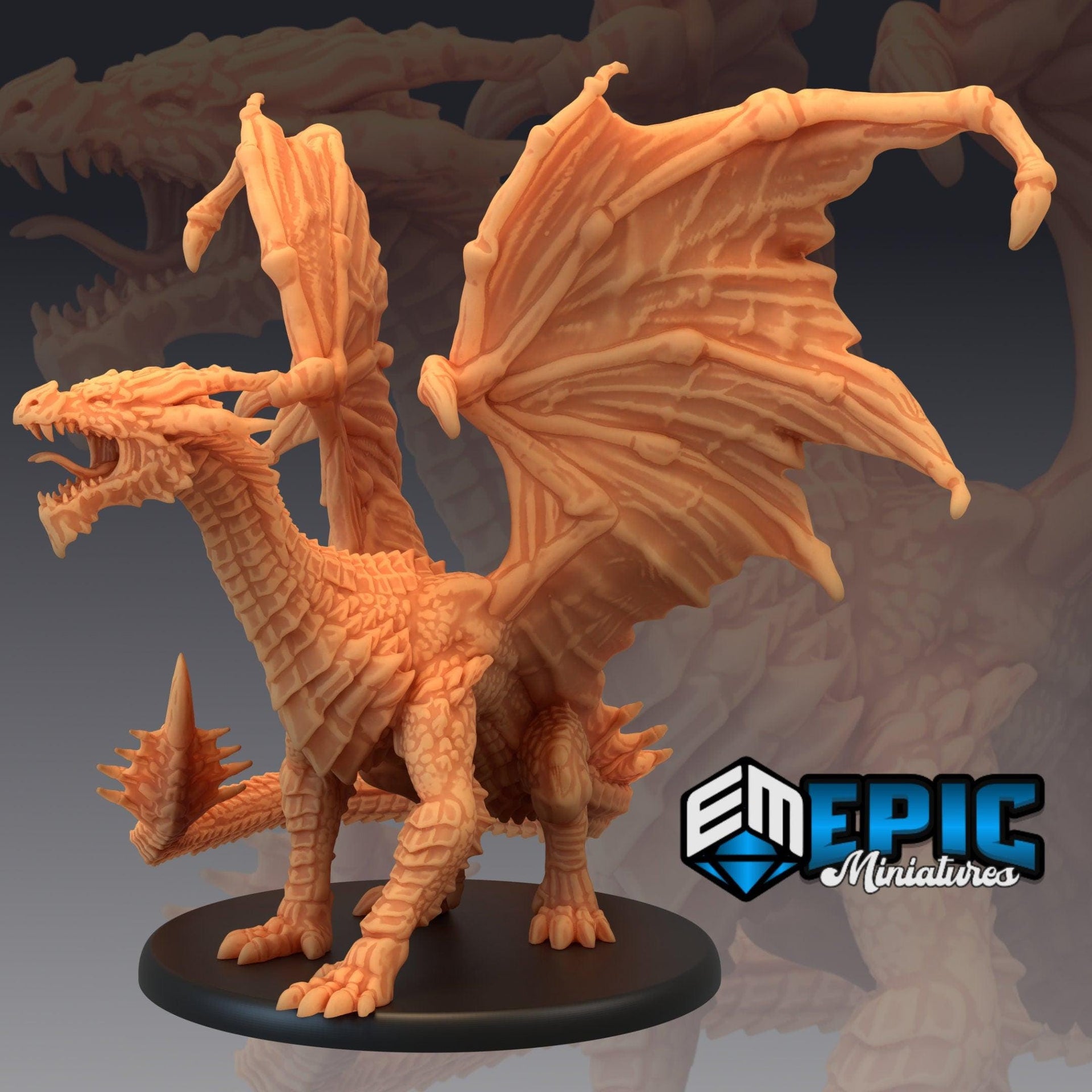 Yellow Dragon - Epic Miniatures