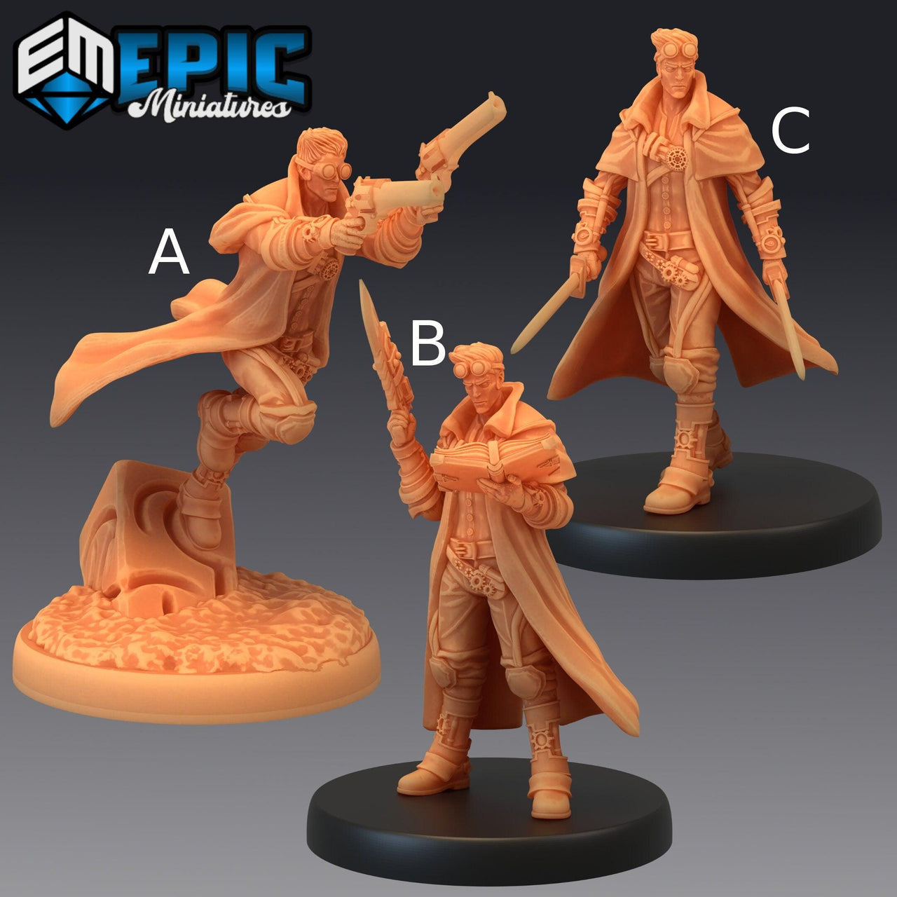 Adventurer Isaac - Epic Miniatures