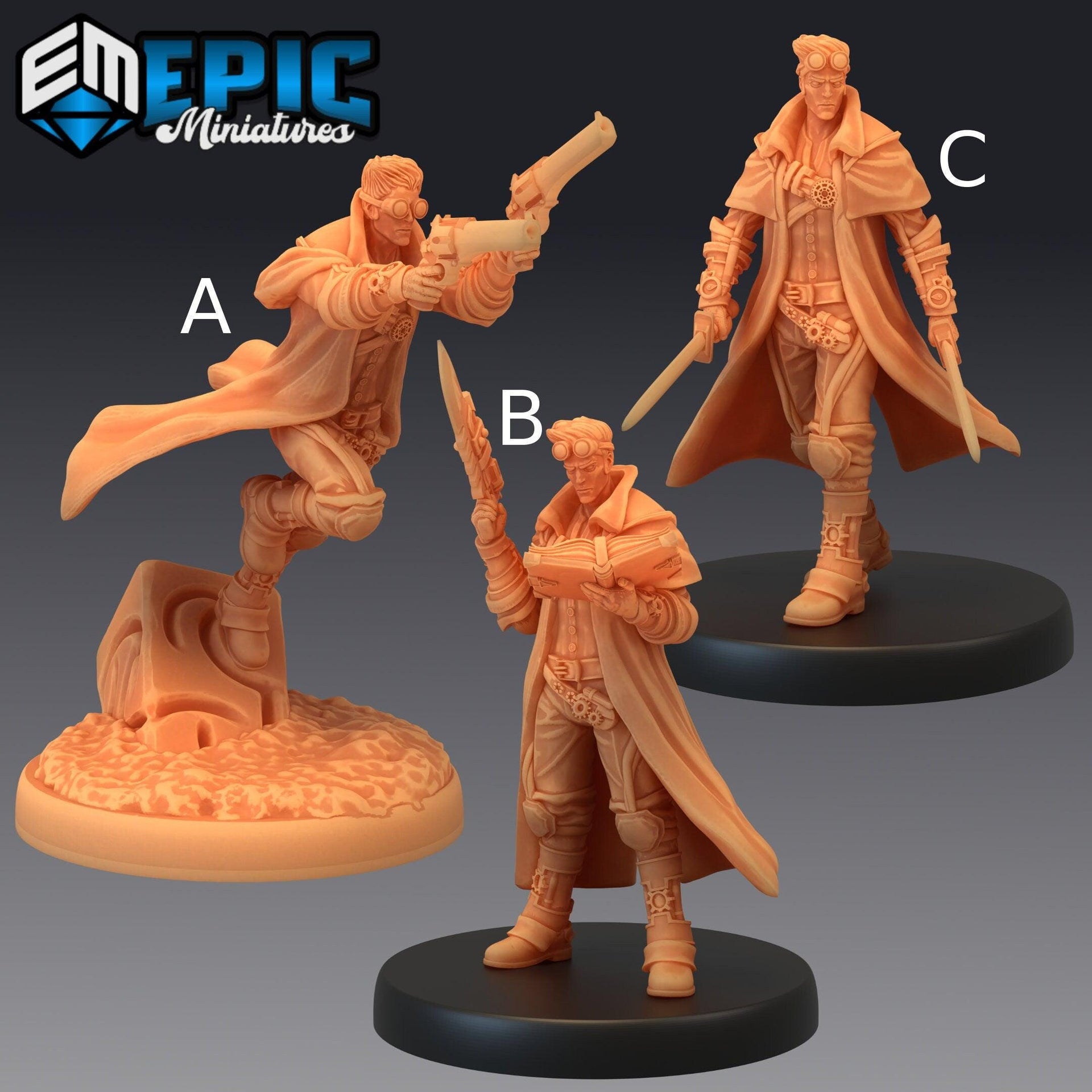 Adventurer Isaac - Epic Miniatures