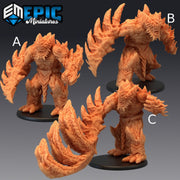 Lava Golem - Epic Miniatures