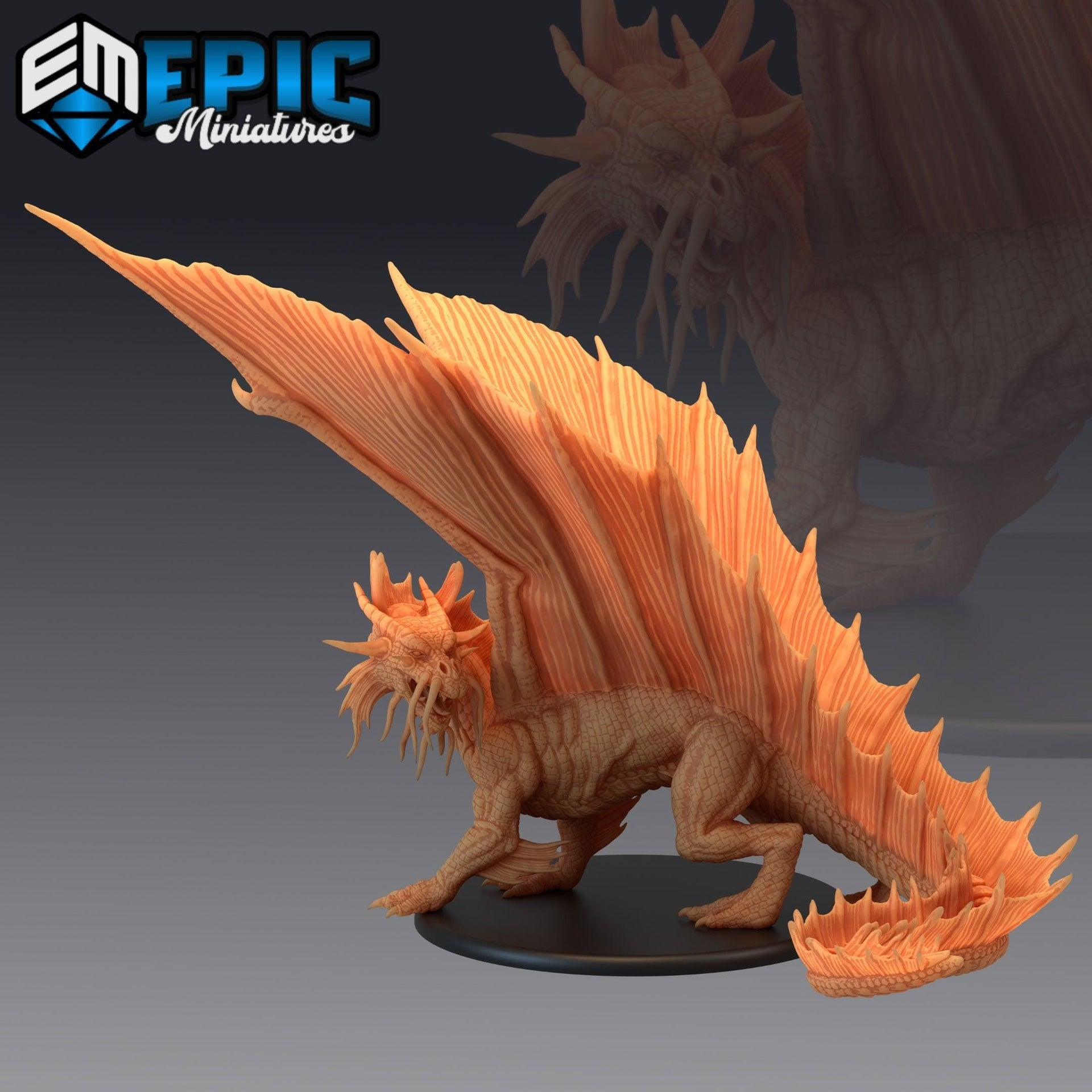 Gold Dragon - Epic Miniatures