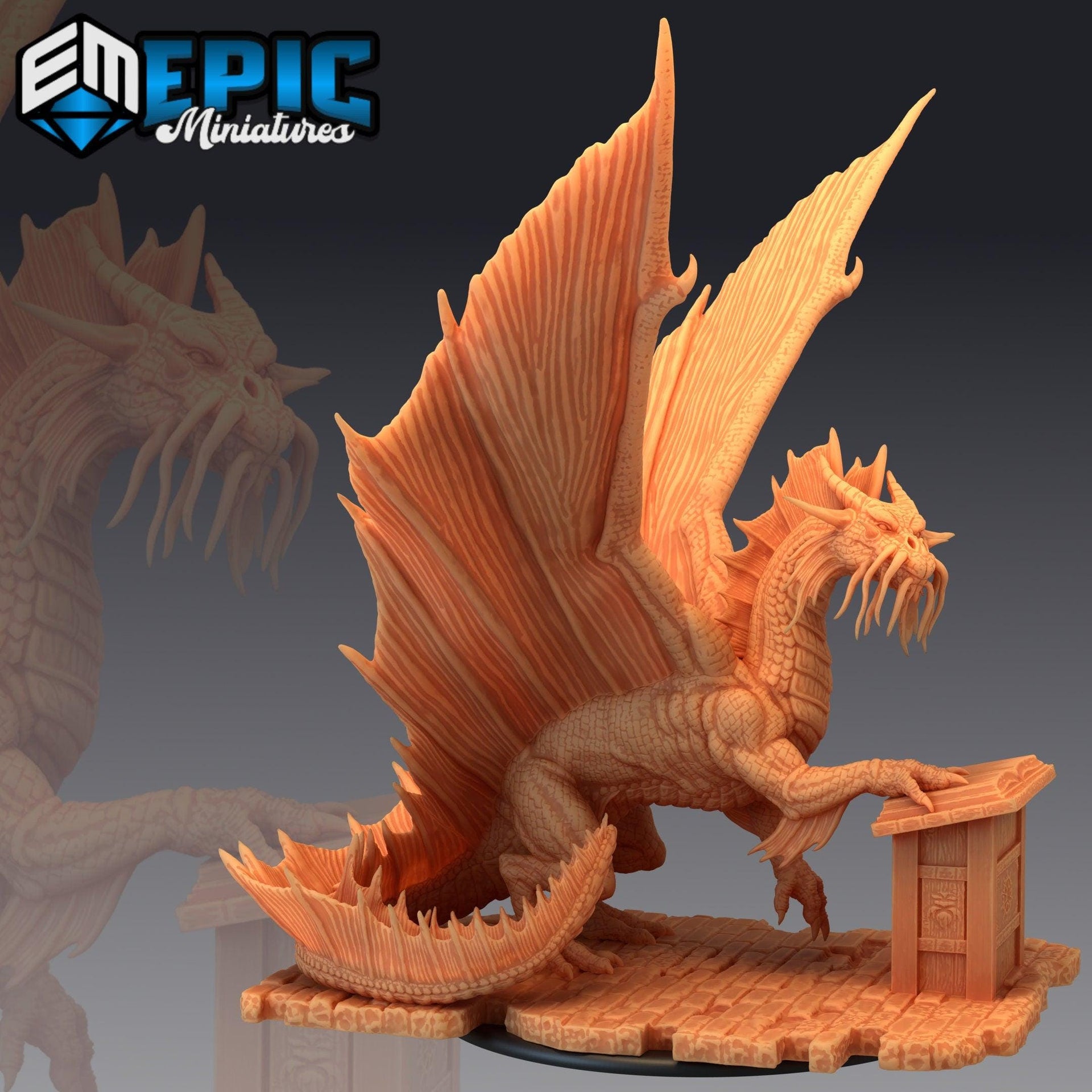 Gold Dragon - Epic Miniatures