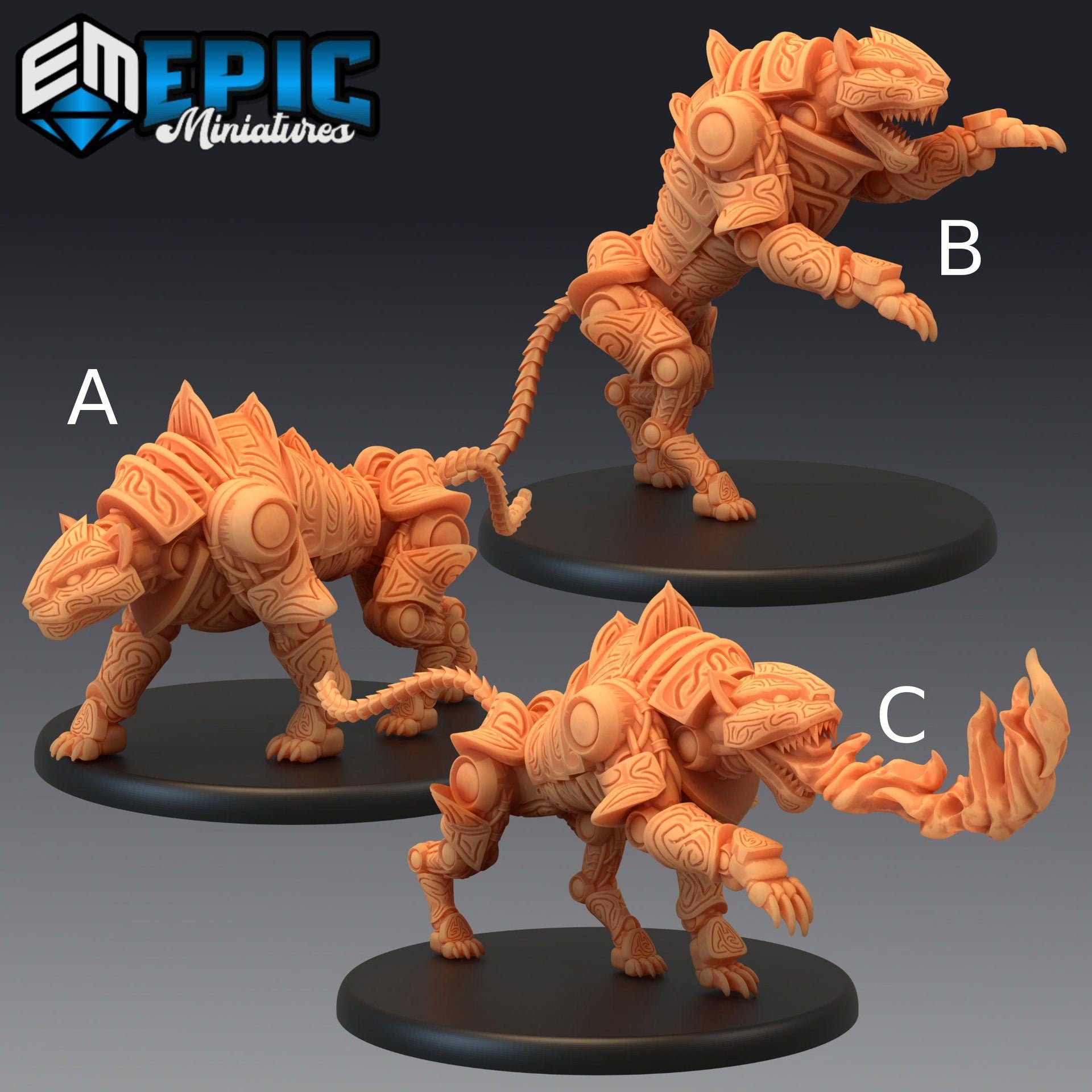 Construct Tiger - Epic Miniatures