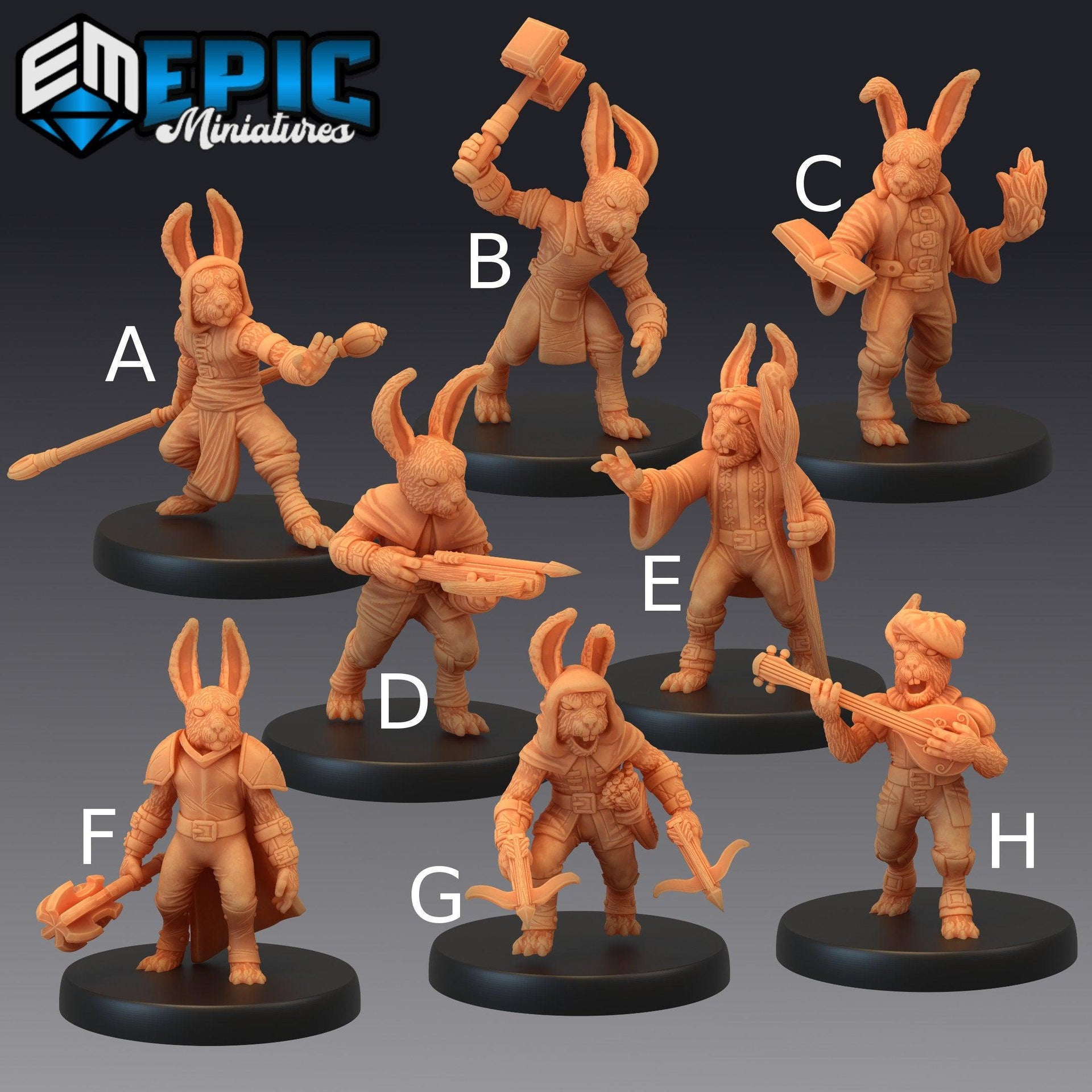 Bunny Tribe - Epic Miniatures