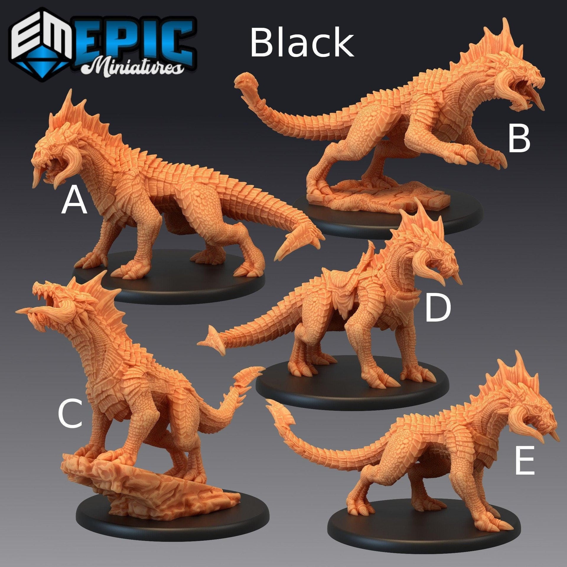 Black Guard Drake - Epic Miniatures