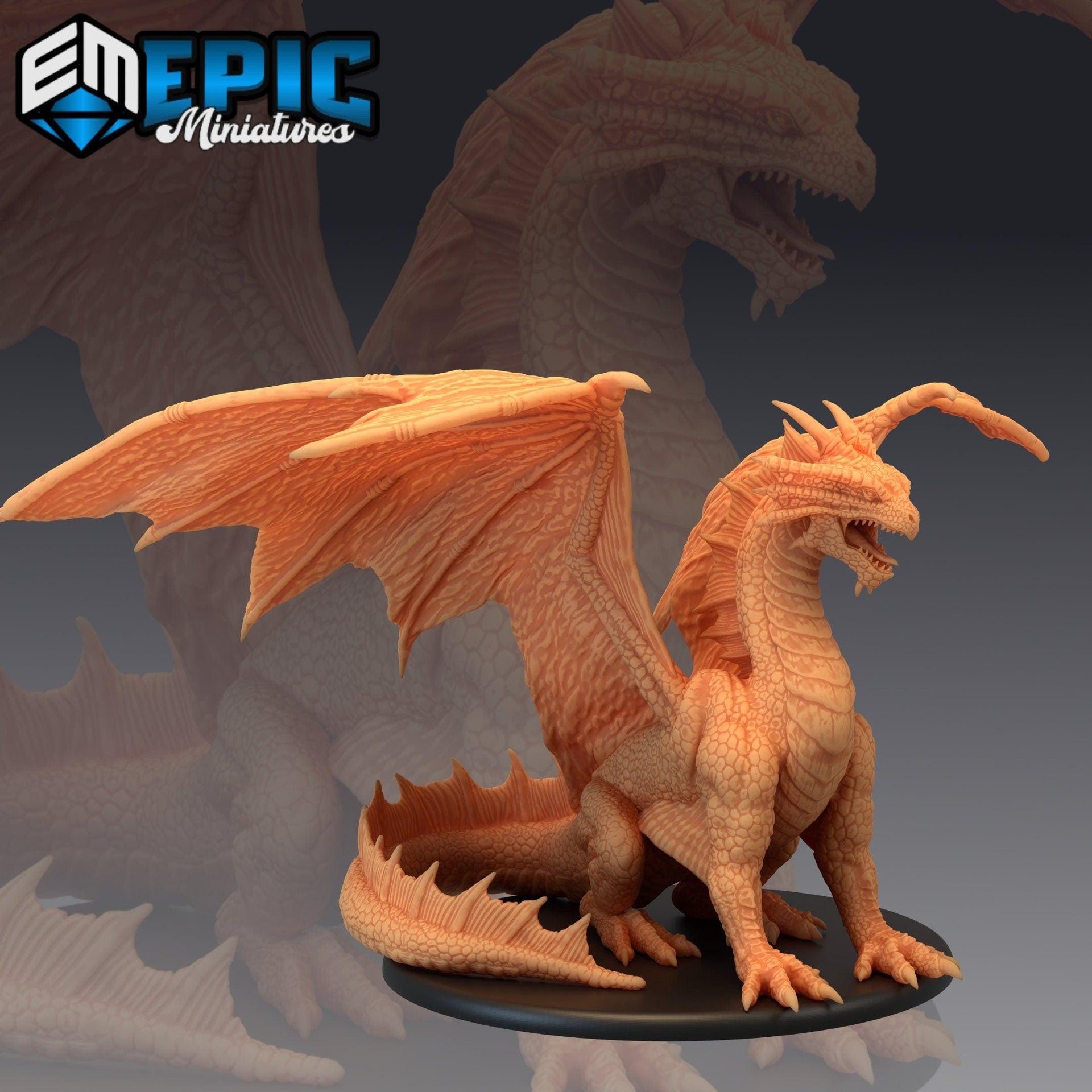 Bronze Dragon - Epic Miniatures