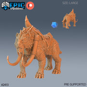 Sabertooth Tiger - Epic Miniatures