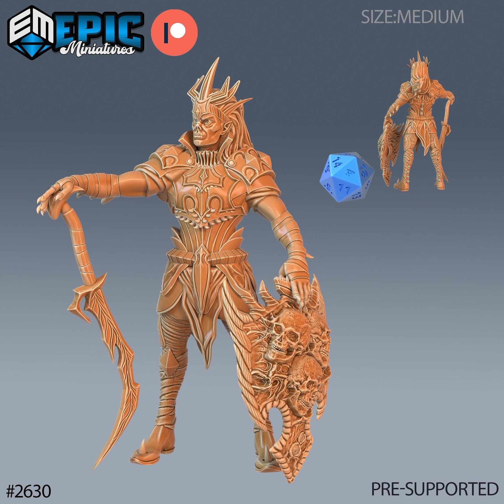 Blood Paladin - Epic Miniatures