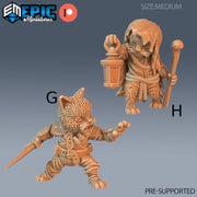 Cat Folk Tribe - Epic Miniatures