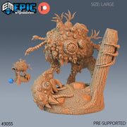 Fungus Golem - Epic Miniatures | Pathfinder | 28mm | 32mm | Eternal Fungi | Mushroom | Demon | Coral