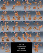 Fungus Golem - Epic Miniatures | Pathfinder | 28mm | 32mm | Eternal Fungi | Mushroom | Demon | Coral