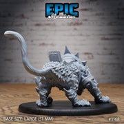 Draconic Tiger - Epic Miniatures | 28mm | 32mm | Mount | Lion | Elemental