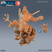 Rooster Warrior - Epic Miniatures | 28mm | 32mm | Fighter | Birdfolk | Chicken | Sword