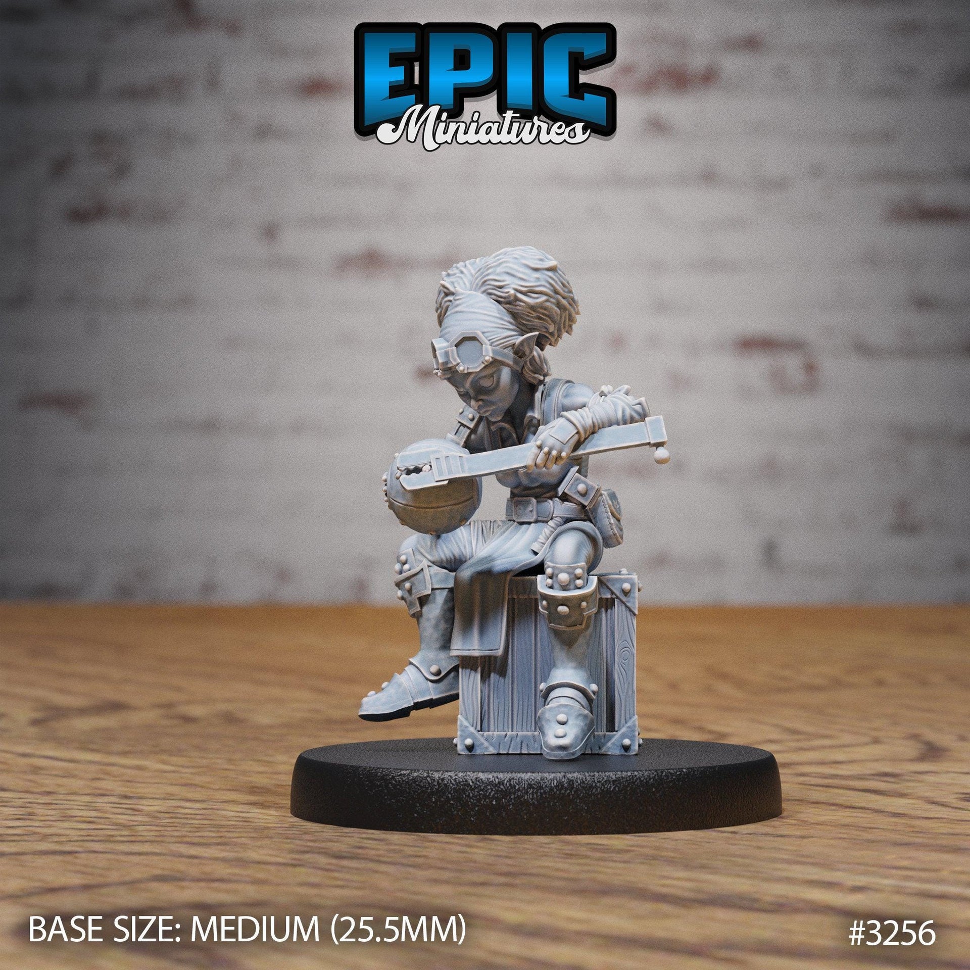 Gnome Tinkerer Female - Epic Miniatures | Steam Inventions | 28mm | 32mm | Steampunk | Engineer | Arcanist | Inventor