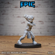 Gnome Tinkerer Female - Epic Miniatures | Steam Inventions | 28mm | 32mm | Steampunk | Engineer | Arcanist | Inventor