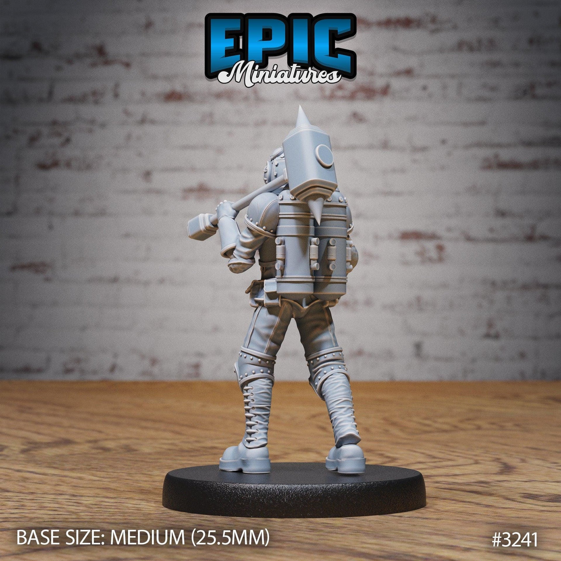 Pressure Diver - Epic Miniatures | Steam Inventions | 28mm | 32mm | Steampunk | Deep Sea | Sailor