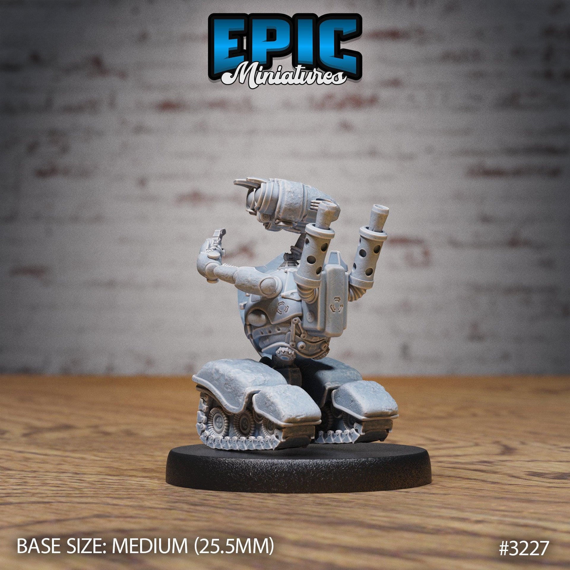 Trash Burner Automaton - Epic Miniatures | Steam Inventions | 28mm | 32mm | PC | Apocalpse | Steampunk | Guard | Tank