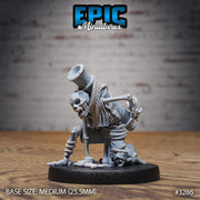 Undead Pirate Crew - Epic Miniatures | 32mm | Pirate Scourge | Captain | Zombie | Skeleton | Sailor