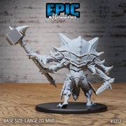 Insectoid Jungle Hulk - Epic Miniatures | 32mm | Insectoid Jungle | Beetle | Hammer | Archer | Flying | Bug