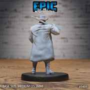 Marshal- Epic Miniatures | 28mm | 32mm | Fantasy Wild West | Sheriff | Cowboy | Rifle Sharpshooter