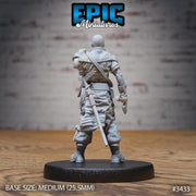 Gold Prospector - Epic Miniatures | 28mm | 32mm | Fantasy Wild West | Bandit | Cowboy | Miner| Pickaxe | Lamp