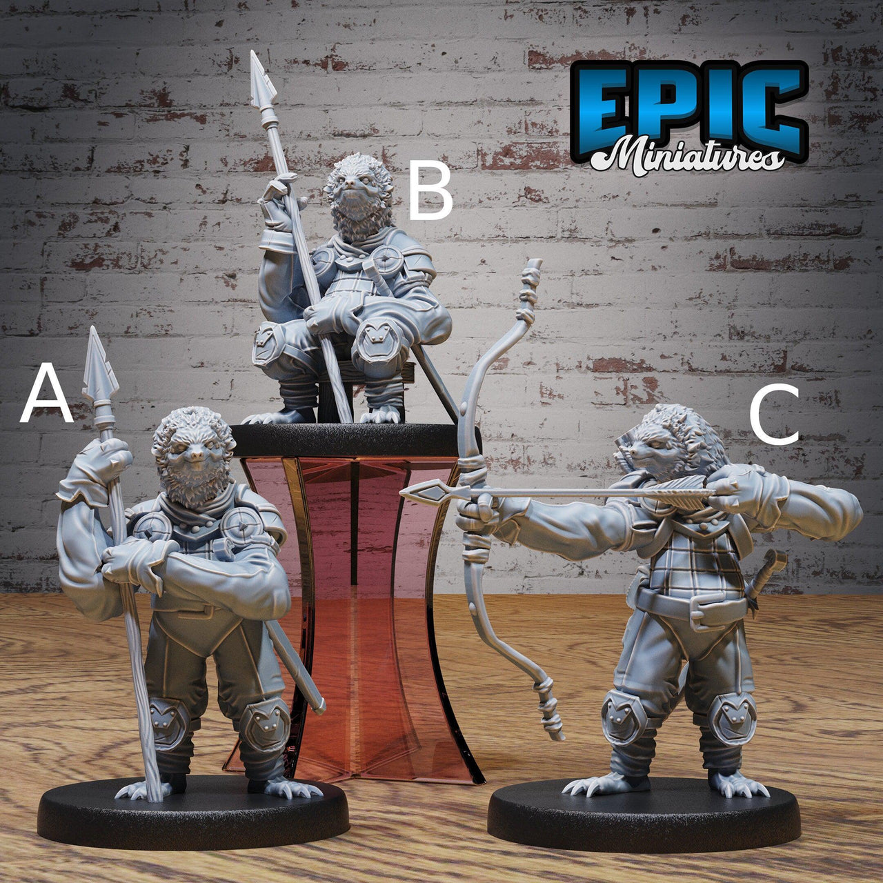 Sloth Knight - Epic Miniatures | Ninth Age | 32mm | Chivalry Garden | Cavalry | Fighter | Guard | Soldier | Army