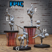 Acrobat Elf- Epic Miniatures | Ninth Age | 32mm | Nightsky Carnival | Circus | Big Top | Bard | Performer