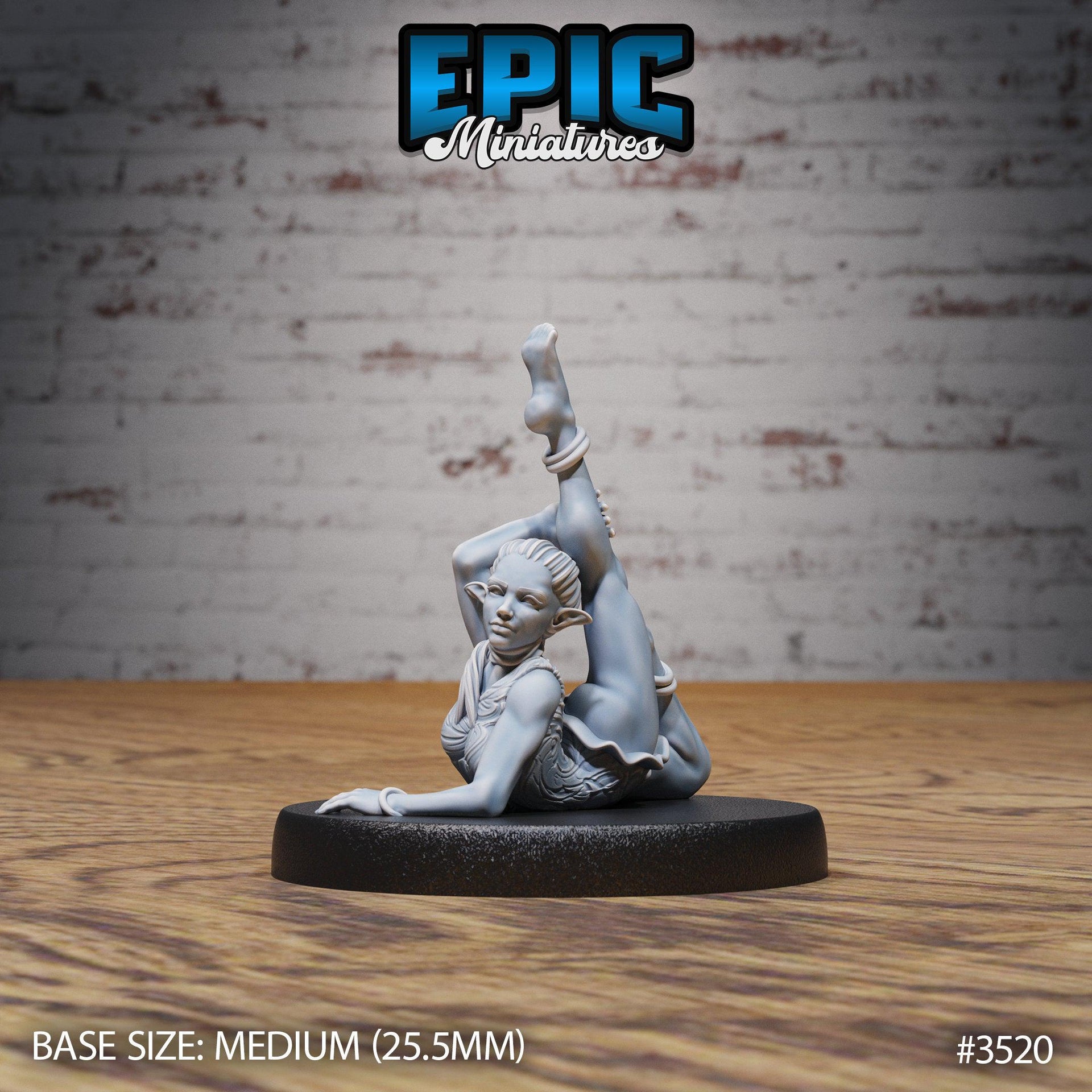 Acrobat Elf- Epic Miniatures | Ninth Age | 32mm | Nightsky Carnival | Circus | Big Top | Bard | Performer