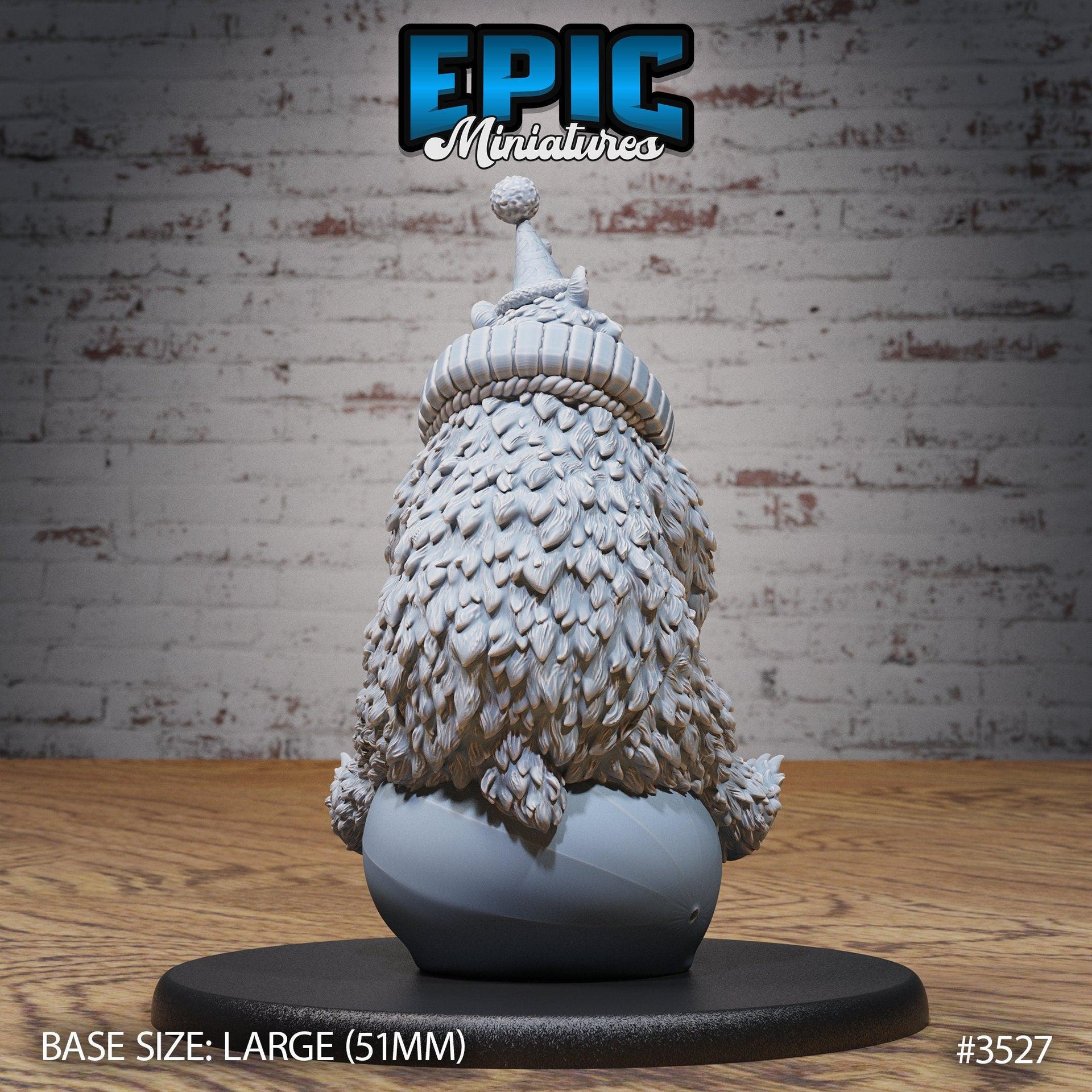 Circus Bear - Epic Miniatures | Ninth Age | 32mm | Nightsky Carnival | Circus | Big Top | Powerlifting | Unicycle | Juggling