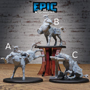 Drunk Centaur - Epic Miniatures | Ninth Age | 32mm | Nightsky Carnival | Circus | Big Top | Beer | Keg | Tavern