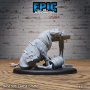 Drunk Centaur - Epic Miniatures | Ninth Age | 32mm | Nightsky Carnival | Circus | Big Top | Beer | Keg | Tavern