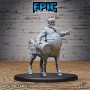 Drunk Centaur - Epic Miniatures | Ninth Age | 32mm | Nightsky Carnival | Circus | Big Top | Beer | Keg | Tavern