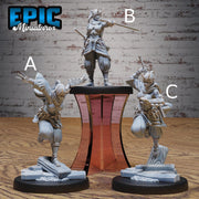 Dark Kunoichi - Epic Miniatures | Ninth Age | 32mm |Iron Fist Tournament | Ninja | Rogue | Assassin