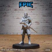 Katana Master - Epic Miniatures | Ninth Age | 32mm |Iron Fist Tournament | Fighter | Samurai | Swordsman