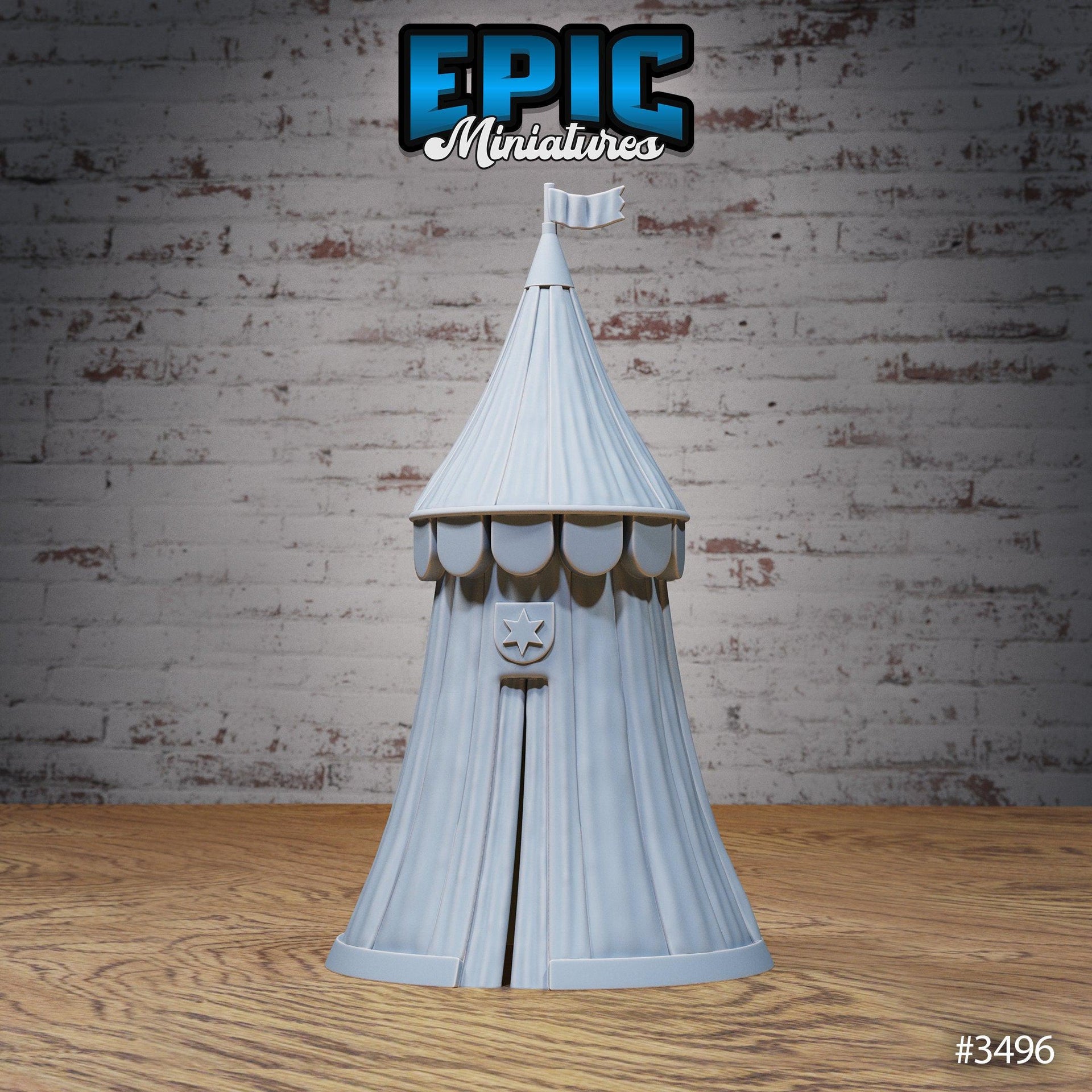 Carnival Tents - Epic Miniatures | Ninth Age | 32mm | Nightsky Carnival | Circus | Big Top | Stands | Ring
