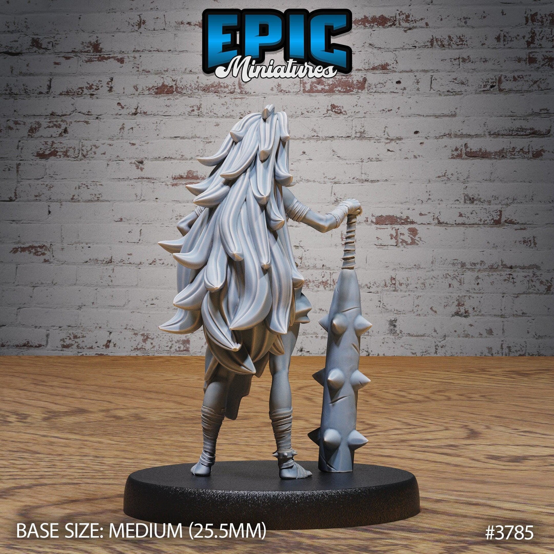 Blue Oni Girl - Epic Miniatures | 28mm | 32mm | Oni Nightmare | Yokai | Demon | Japanese Folklore | Ogre